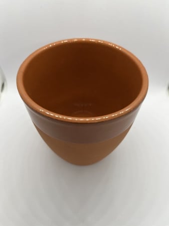 كوب فخار ملبس سيراميك 300مل