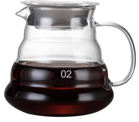 طقم ادوات قهوه مقطره لون وردي