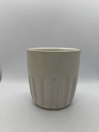 كوب سيراميك ابيض 120مل