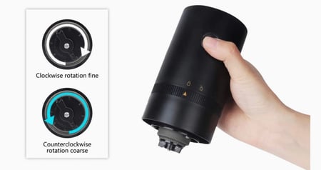 مطحنة قهوة كهربائية اصدار قديم