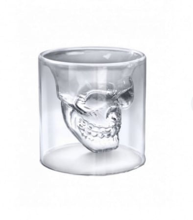 كوب الجمجمه 80مل مع مسكه