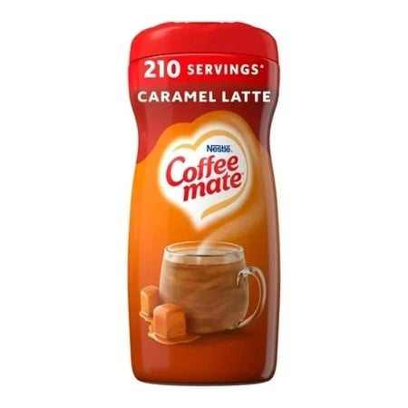 COFFEE MATE POWDER CARAMEL LATTE 425.2G / كوفي ميت امريكي كراميل لاتية 425.2غ