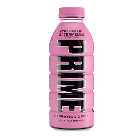 PRIME HYDRATION DRINK WATERMELON & STRAWBERRY 500ML / مشروب برايم بطيخ وفراولة 500مل