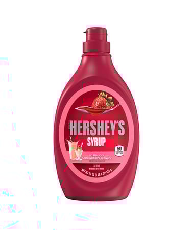 هيرشي سيرب فراولة  HERSHEY'S STRAWBERRY