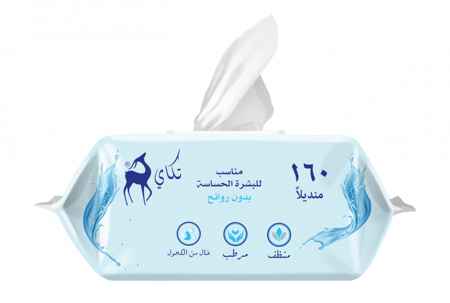 تكاي - مناديل مبللة بدون رائحة