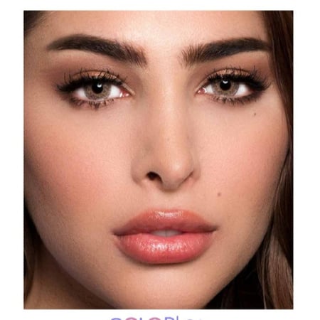 عدسات لارين lareen golden brown
