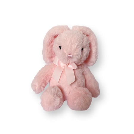 دمية أرنب- وردي