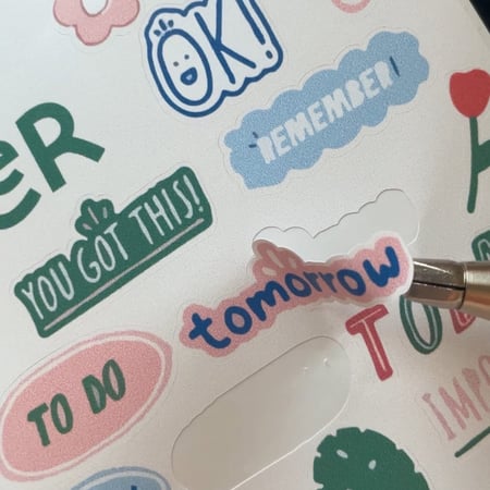 ستيكر بالانجليزي