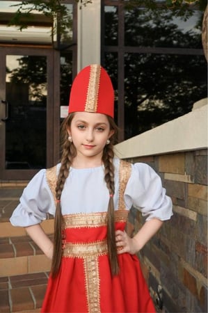 الزي الروسي بناتي