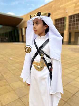 ثوب اطفال سعودي ( مرودن )