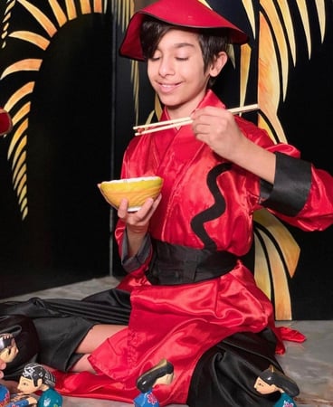 زي الكيمونو الياباني للاولاد