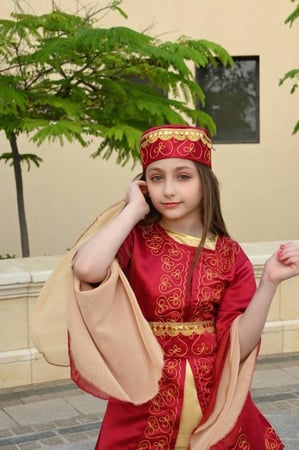 زي تركي للاطفال البناتي 2