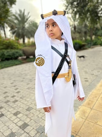 ثوب اطفال سعودي ( مرودن )