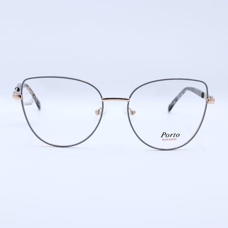 نظارة طبية نسائية تصميم عصري ماركة porto موديل NSV6152