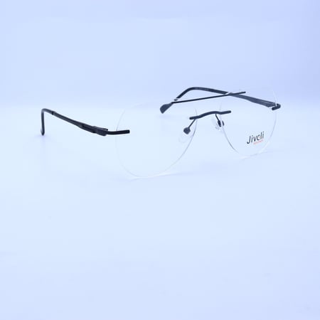 نظارة بدون اطار بعدسات شفافة مقاومة للكسر