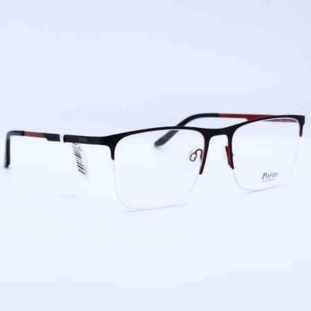 نظارة طبية نصف اطار من porto موديل JR1008