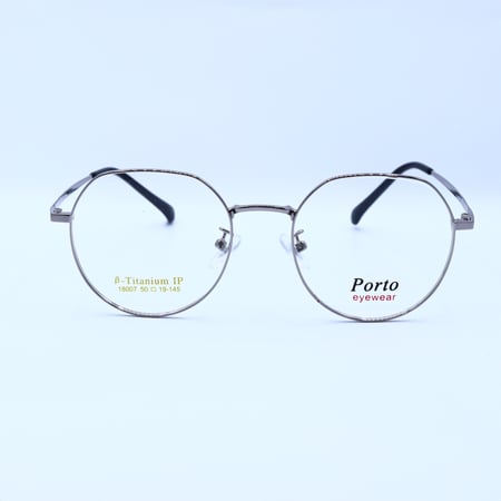 نظارة طبية شكل مدور من PORTO موديل 18007