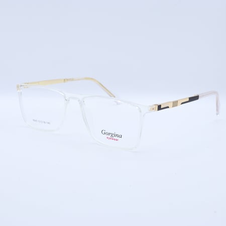 تفاصيل دقيقة في اطار نظارات طبية مع عدسات شفافة