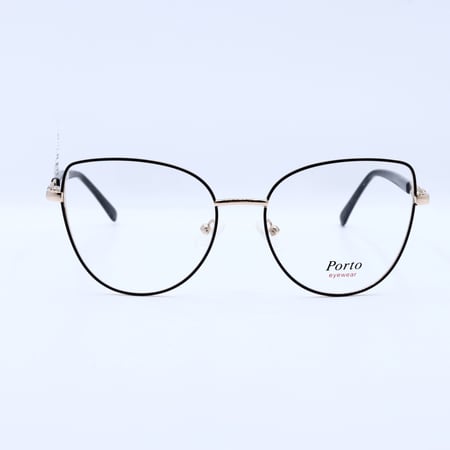 نظارة طبية نسائية تصميم عصري ماركة porto موديل NSV6152