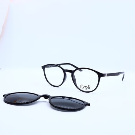نظارة طبية كليب اثنين في واحد ماركة jivoli موديل tk309