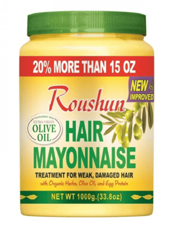 مستحضر علاج الشعر العضوي بزيت الزيتون وبروتين البيض من روشن 1000ج