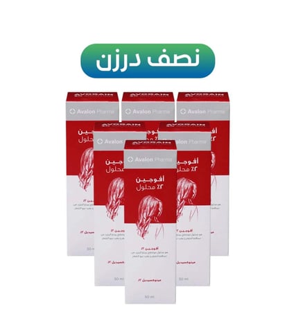 نصف درزن - محلول بخاخ افوجين 2% للنساء من افالون 50مل - 6 عبوة