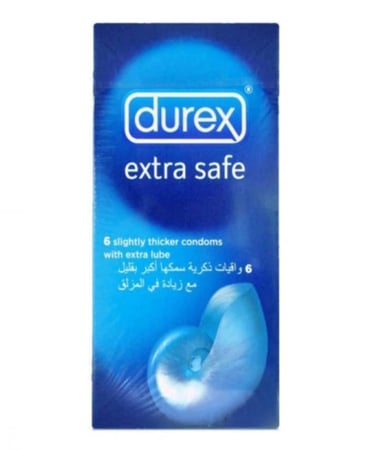 واقي ذكري 6 حبة اكسترا سيف من ديوركس