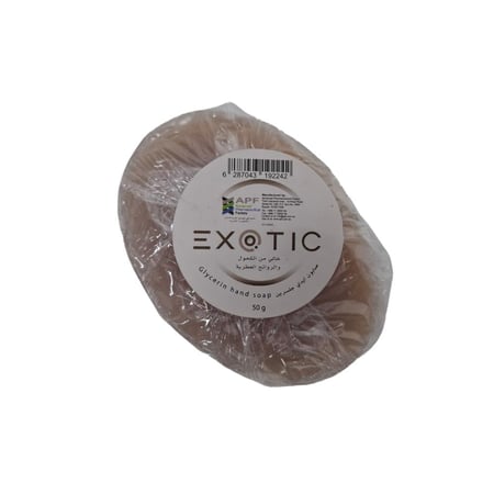 صابون الجليسرين النقي خالي من الكحول و العطور من اكزوتيك