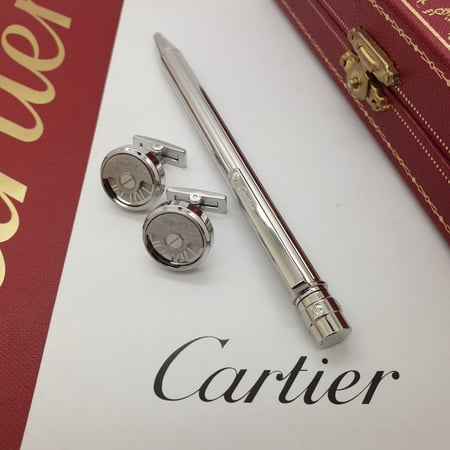 قلم كارتير سانتوس نحيف مع كبك