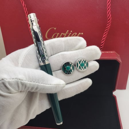 قلم كارتير سانتوس جامبو غطاء مع كبك