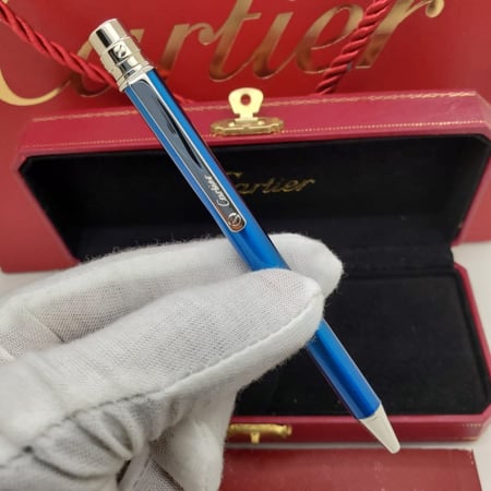 قلم كارتير سانتوس نحيف ازرق