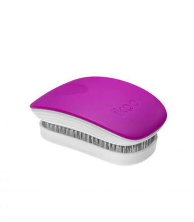 فرشاة شعر بجيب لفك الشعر المتشابك شوجر بلوم من ايكو ابيض وبنفسجي