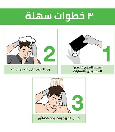 صبغة شعر شامبو للرجال 3.0 اسود بني من غارنييه