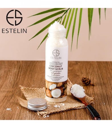 مقشر للجسم بخلاصة جوز الهند من إستيلين 200ج