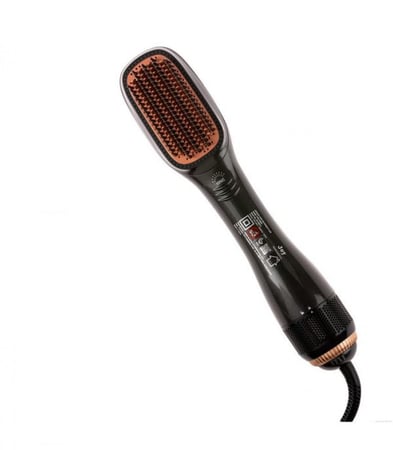 مصفف ومجفف الشعر 2 في 1 من جوي اسود