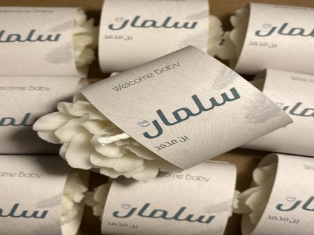 توزيعات شمعة كاميليا