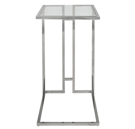 طاولة خدمة سطح زجاجي