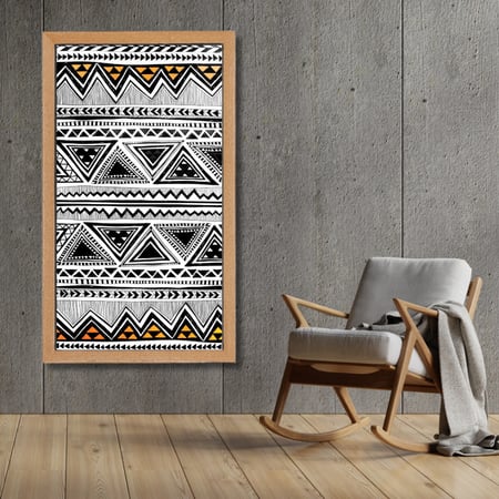 لوحة كنفاس نقش السدو