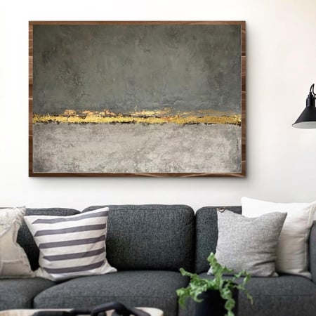 لوحة جدارية فنية مطبوعة  - تجريدية