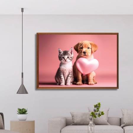 لوحة جدارية مطبوعة وديكور - حيوانات