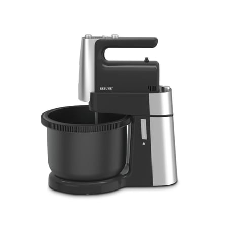 عجانة ومضرب بيض 2 في 1 من ريبون - سعة 2.7 لتر -400 واط