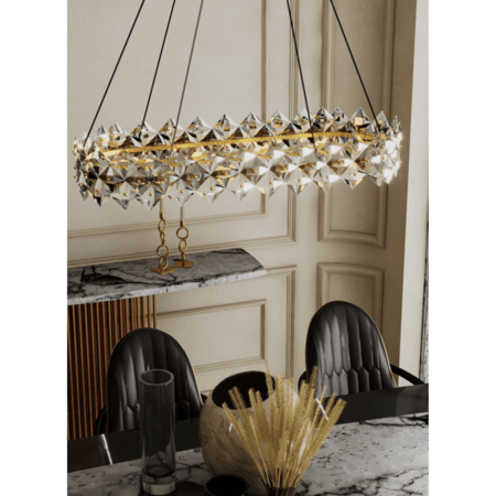 اضاءة سقف معلقة - ثريا علاقي تصميم مودرن