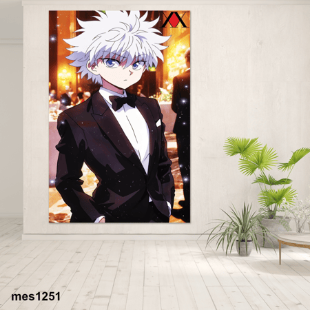 لوحة جدارية مطبوعة على لوح اكريلك من انمي القناص / HUNTER X HUNTER