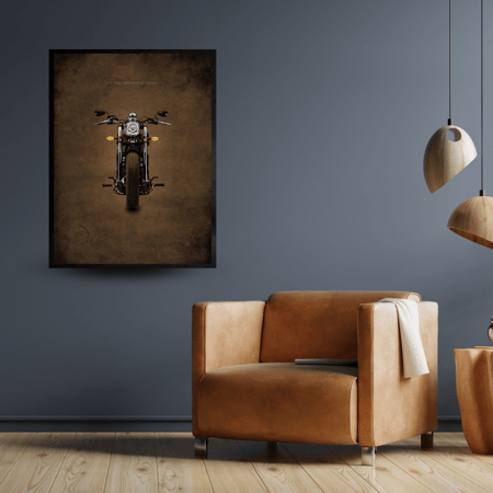 لوحة دراجة نارية