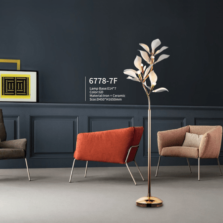 اضاءة ستاند ارضية مودرن تصميم عصري