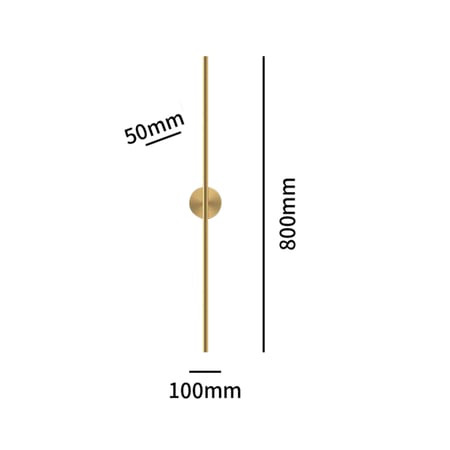 اضاءة جدارية -اناره جدارية تصميم مودرن - متوفر بمقاسين