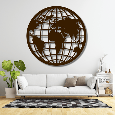 منحوتة خشبية جدارية ديكور