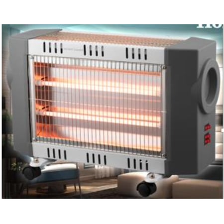 دفاية كهربائية وجهين من هوم ماستر - 2000 واط - متوفرة بلونين