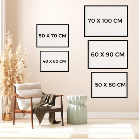 لوحة جدارية مطبوعة من اختيارك - اصنع عالم من اختيارك