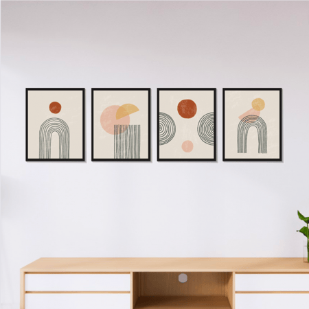 لوحة جدارية مطبوعة فنية وديكور - اختر لوحة او طقم من المجموعة